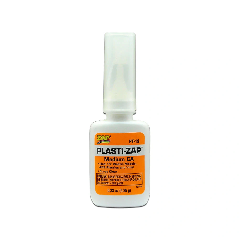 Zap Plasti-Zap CA 1/3oz Tiny Tube of Super Glue for Instant Fixes!