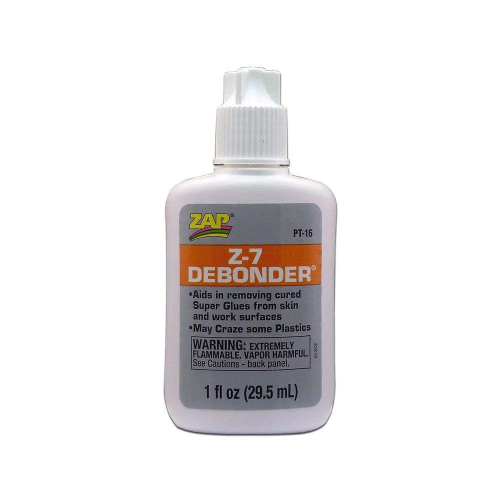 Zap CA Debonder One Ounce Instant Adhesive Remover Problem Solver Fast Acting Action
